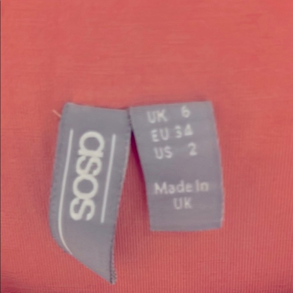 Size 2 Coral Quarter Sleeve Maternity Dress - Picture 2 of 2